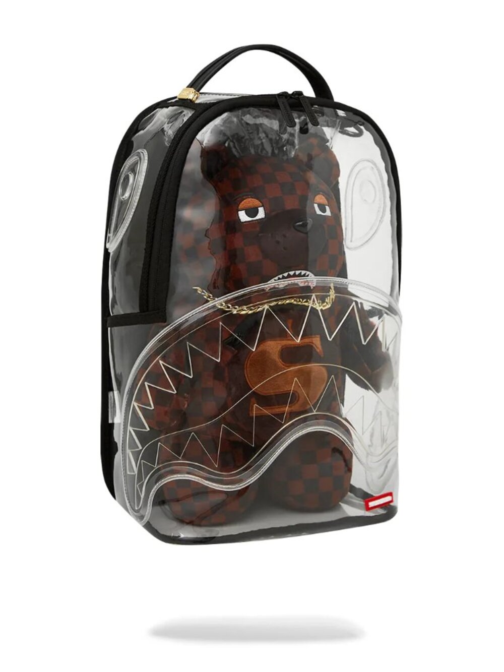 SHARKS IN PARIS BEAR CLEAR BACKPACK SPRAYGROUND - Picture 1 of 2